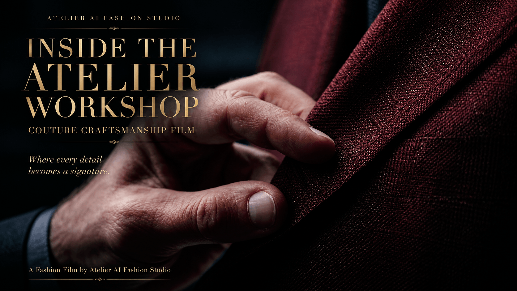 Inside the Atelier Workshop – Couture Craftsmanship Film