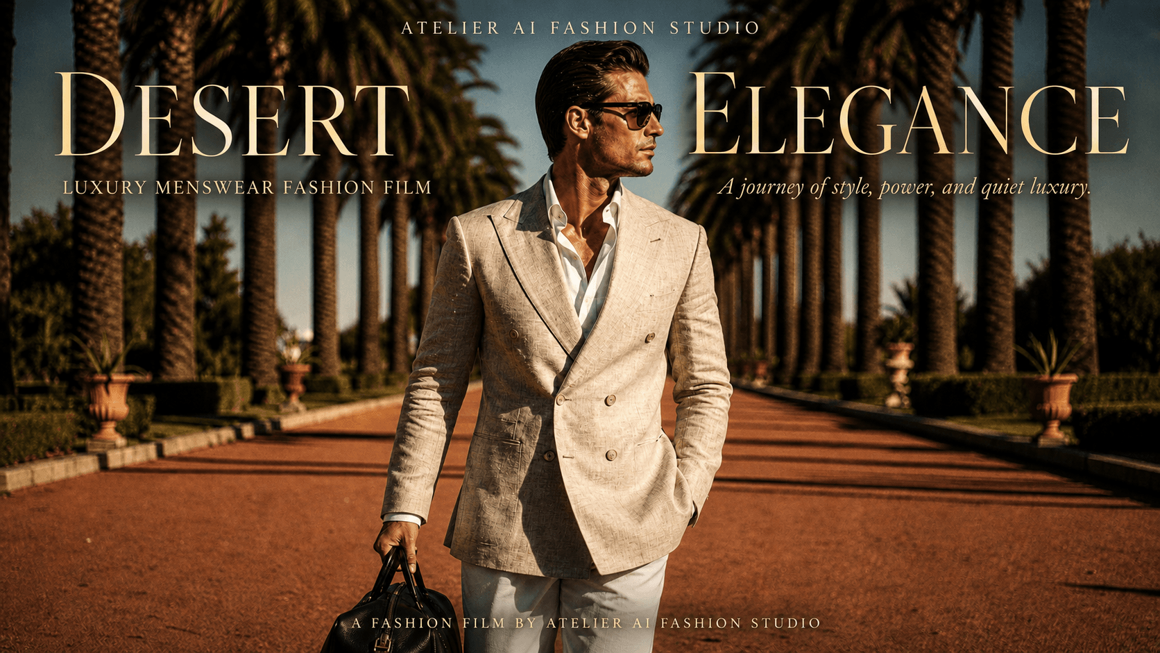 Desert Elegance – Luxury Menswear Fashion Film